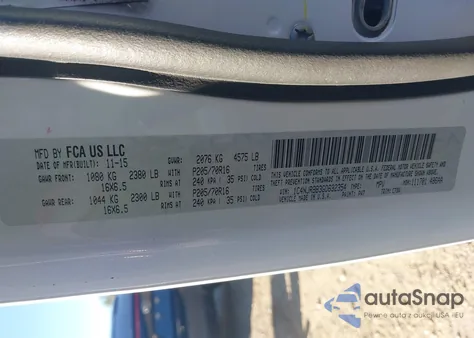 2016 Jeep Patriot Sport from USA, damaged, VIN 1C4NJRBB3GD632354